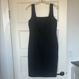 Elegant Black Sleeveless Dress by David Meister